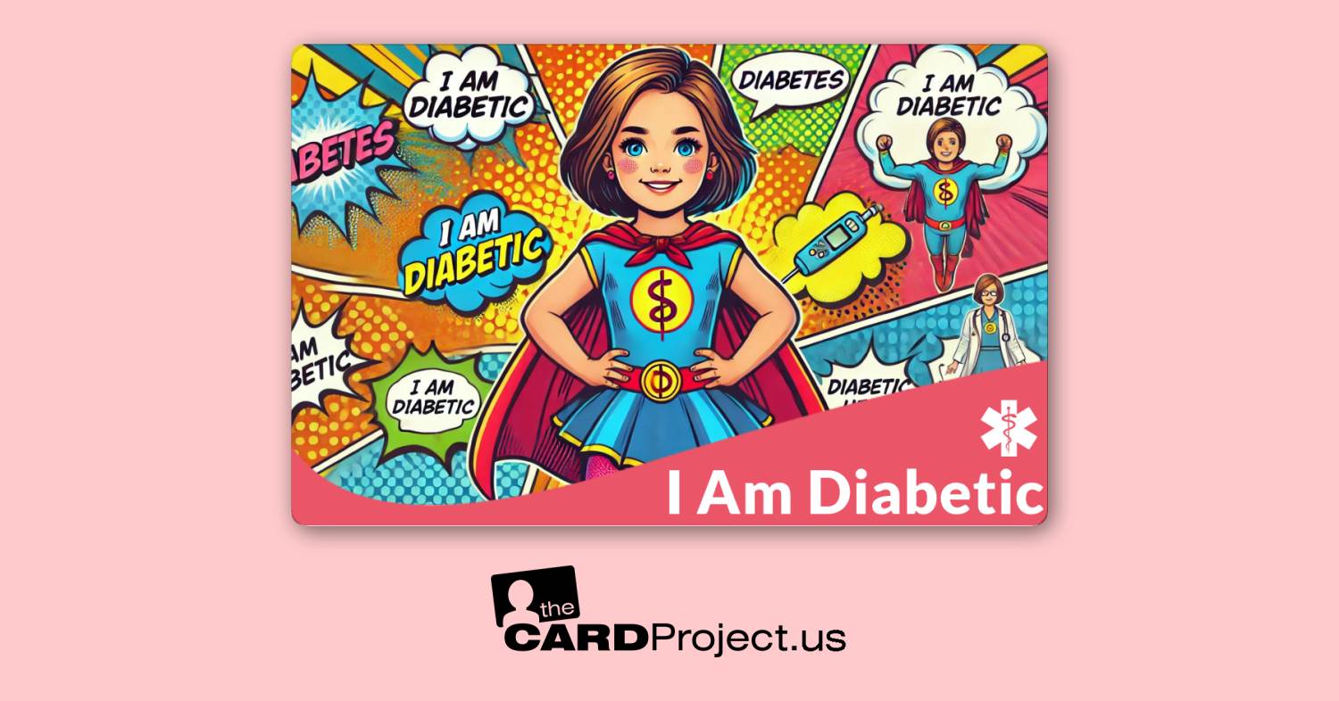 I Am Diabetic Kids Design 3